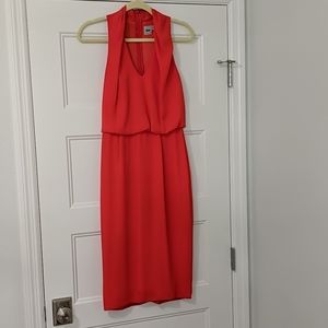 Beautiful Bright Orange ASOS Midi Dress